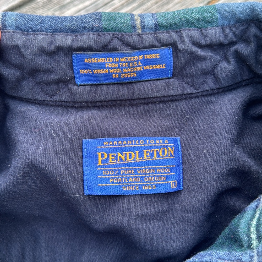 Pendleton Wool Plaid Button Down - image 2